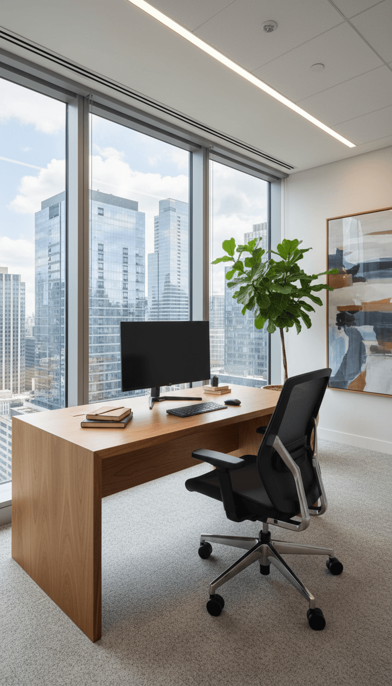 Contemporary commercial office space