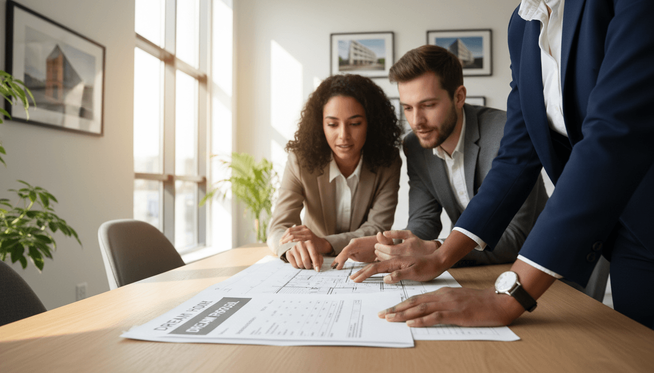 AAPS Properties Ltd team member discussing rental options with tenant