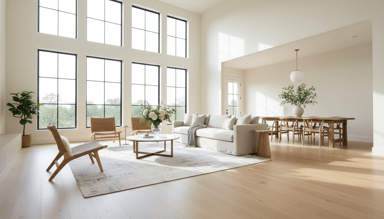 Professional property listing with modern interior design and natural light